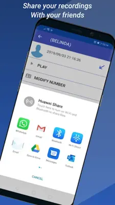 Call Recorder android App screenshot 4
